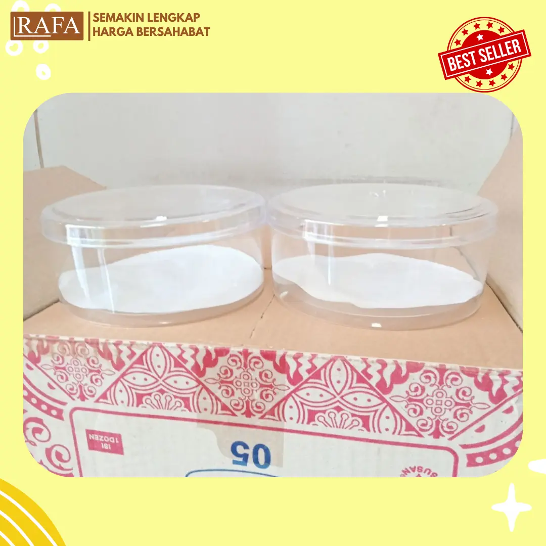 RAFA | Toples Kue 250 Nastar Lebaran Kuker Transparan Murah