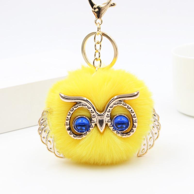 HUMAIRA Pompom Bulu Gantungan Tas Lucu - CC014 3