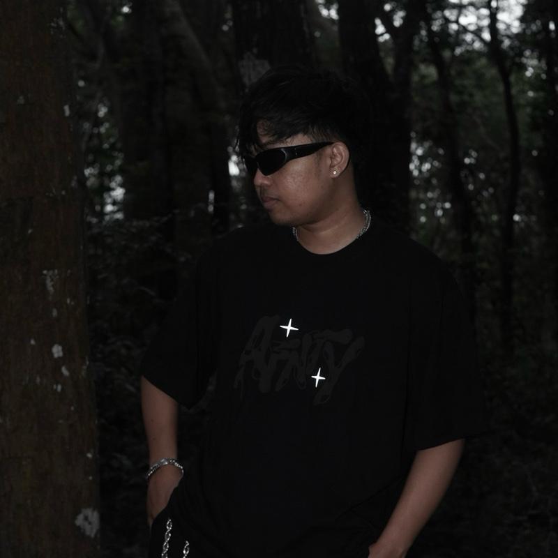 AFNTY.ID | T-SHIRT OVERSIZED BOXY & REGULAR| AFNTY PUFF INK + REFLEKTIF COTTON COMBED 20s Atasan Nyaman Unisex Pria Wanita 3