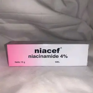 Niacef Niacinamide 4% Gel untuk Berjerawat Wajah Netto 15 g