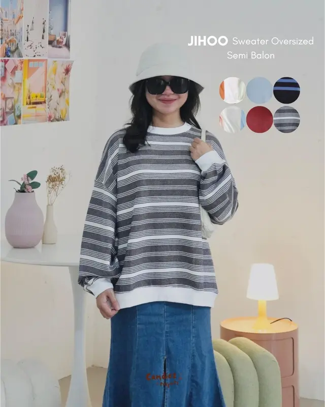 CANDIEZ JIHOO Super Oversized Sweater | Sweater Ballons 0