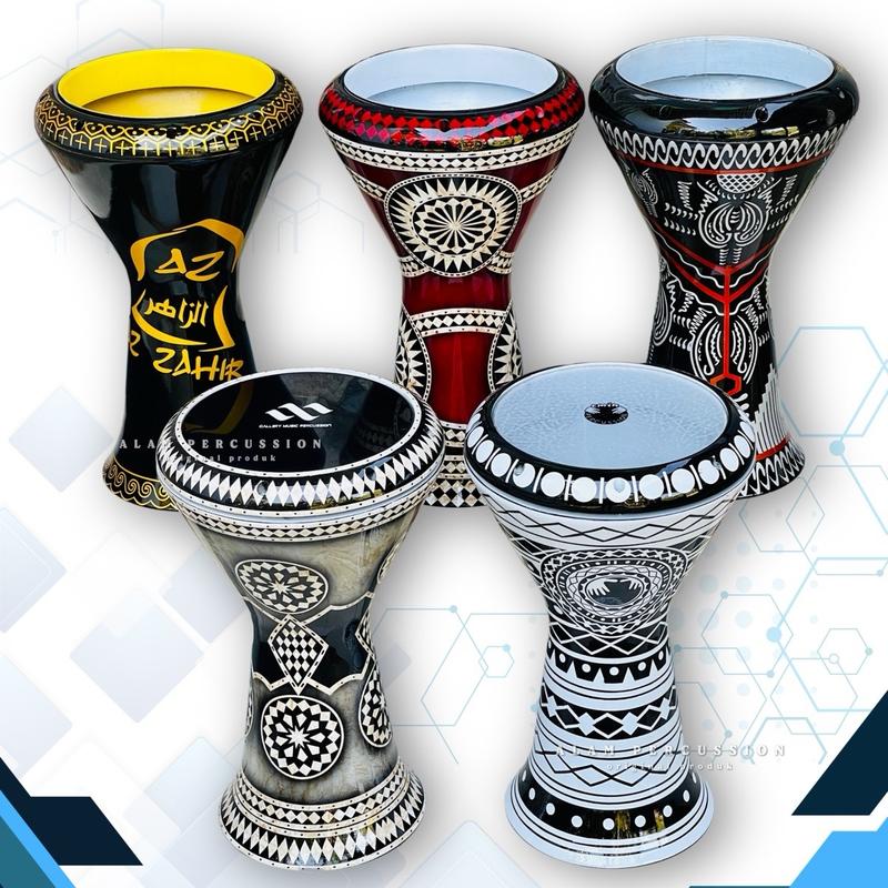 Darbuka Shombaty 9inc Motif Special Fullset 0