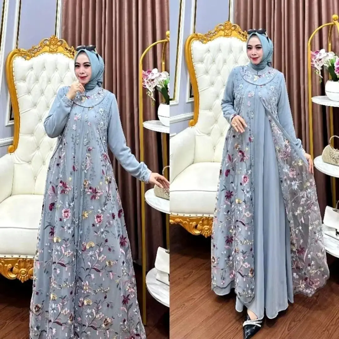 ALICA FASHION // DIANDRA DRESS BAHAN CERUTY BABY DOLL / GAMIS BROKAT KEKINIAN SUPER MEWAH / GAMIS WANITA DEWASA UKURAN JUMBO / GAMIS SIMPLE SUPER ELEGANT / GAMIS BROKAT KONDANGAN TERMURAH / GAMIS SERAGAM KONDANGAN TERLARIS / GAMIS LEBARAN 2025 BISA (COD)