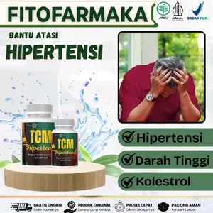 Fitofarmaka Vitamin Cina TCM Hipertensi Bantu Atasi sakit kepala Hipertensi Darah Tinggi Kolestrol Aman Halal BPOM