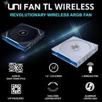 Gambar FAN CASING LIAN LI UNI FAN TL LCD Wireless 140 REVERSE BLADE - 140mm Single Pack ARGB Fan - White dari Techno Computer Bali Kota Denpasar 2 Tokopedia