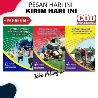 (ECER) Buku SKU Pramuka Besar dan Kecil Siaga Penggalang Penegak Smp Smk Murah Tokopelangi88