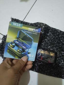Product Review of 2024   NEW TWS M20pro Headset Bluetooth  Earphone Powerbank 3800mAh Full Bass 10D HiFi Stereo Wireless Bluetooth 5.3 Earphone  LED Display 12Bulan Garansi Headphone Ponsel from m**m 1