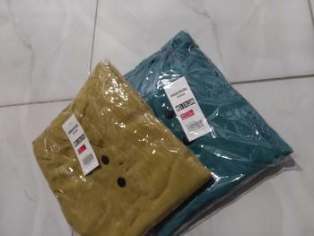 Product Review of Setelan Wanita Celana Dewasa WG NEW ONE Set Crinkle Lengan Pendek Baju Panjang Airflow from R**f 1