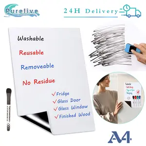 Magnetic Planner A4 Magnetic Planner Whiteboard Planner Magnet Kulkas Degan 1Pen