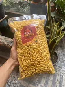 MAKARONI BANTAT PIPA SUPER 500gr-Asep cemilan makanan snack food pedas Goreng Keripik Jagung