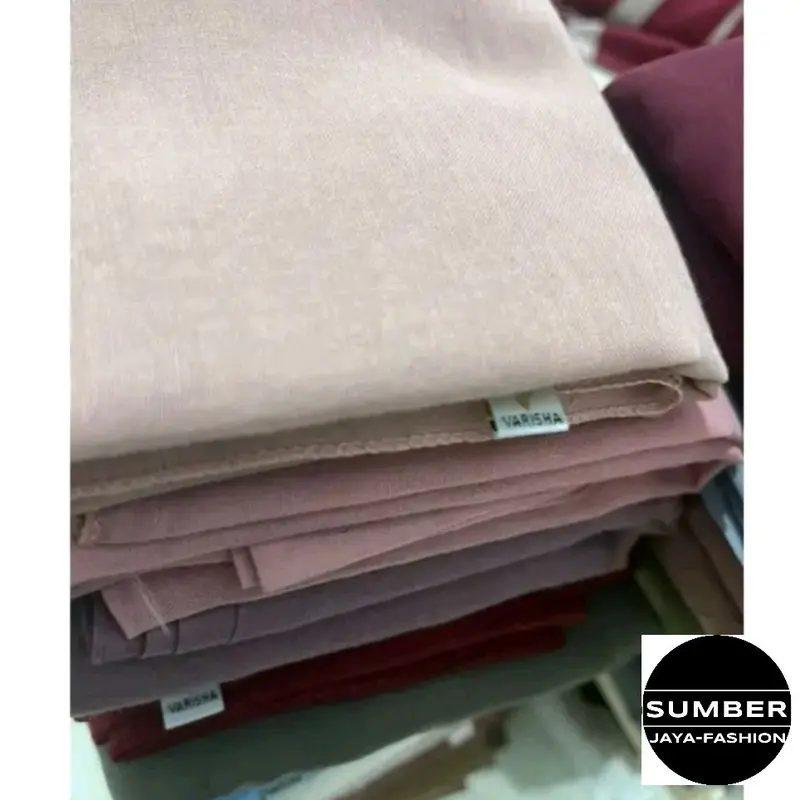 COD-Best Seller//hijab Segi Empat Paris jadul VARISHA ORI Muslim Nyaman Kerudung Wanita Cantik Tebal Brown Voal Hitam 2