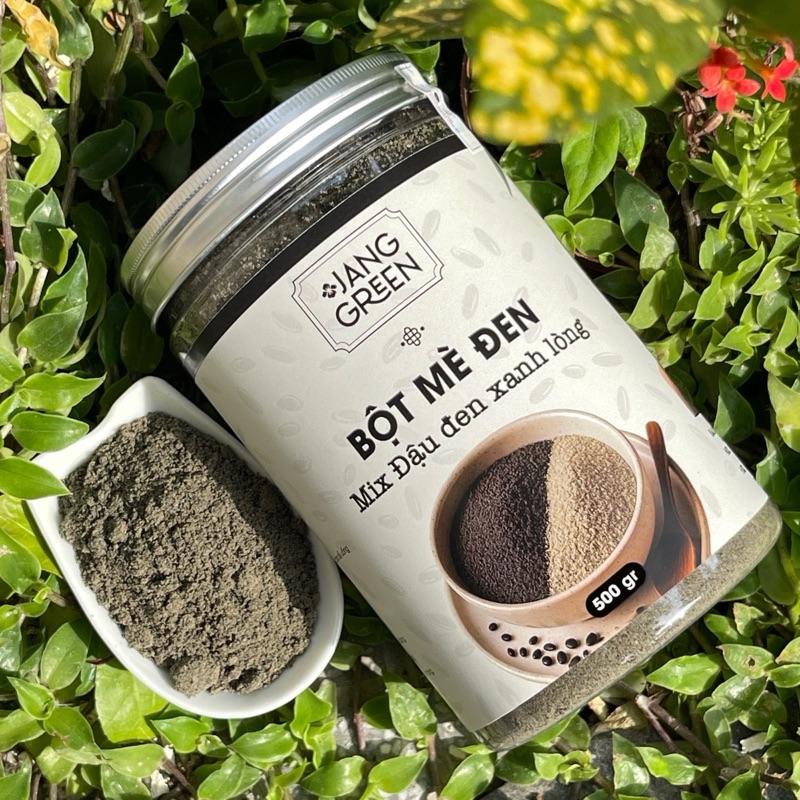 JangGreen Bột Mè Đen Mix Đậu Đen Xanh Lòng Rang Củi Không Đường ...