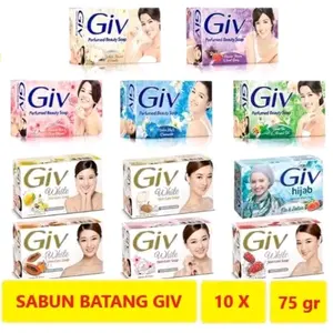 10pcs Giv  72gr Sabun Mandi Batang