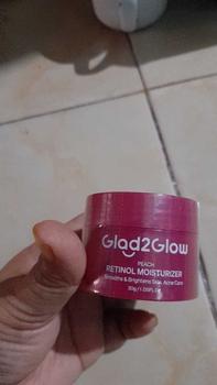 Product Review of GLAD2GLOW Peach Retinol Moisturizer 30 gram dengan Retinol & HPR untuk Memudarkan Garis Halus dan Kerutan from i**i 0