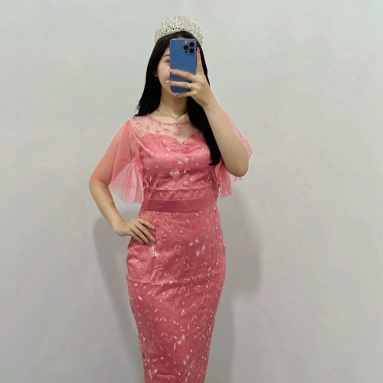 Dress Kiki / Dress pesta wanita /Dress Natal /Dress pesta /Dress kondangan Gaun Mewah Panjang Tile Formal Fit Hitam Simple party
