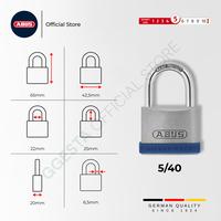 Gambar ABUS Gembok Pagar Anti Karat 5/40 TWIN PACK SILVER ROCK HEAVY DUTY & WEATHERPROOF Anti Saw - Germany dari GGEsta Indonesia Kota Administrasi Jakarta Barat 2 Tokopedia