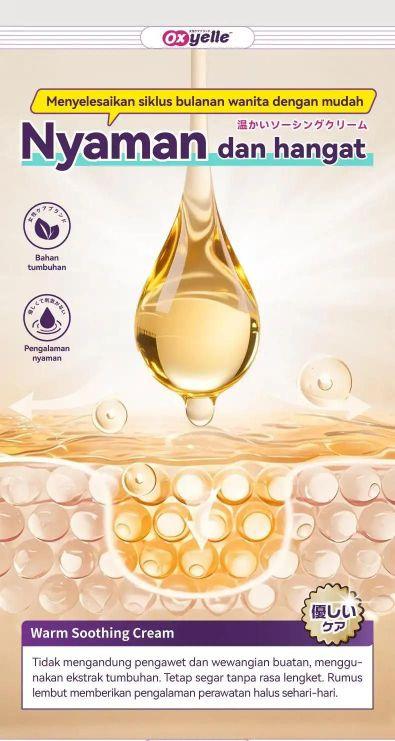 [Dijamin Original 100%]Oxyelle Gel Hangat Herbal yang Lembut & Nyaman – Perawatan Harian - 1PCS