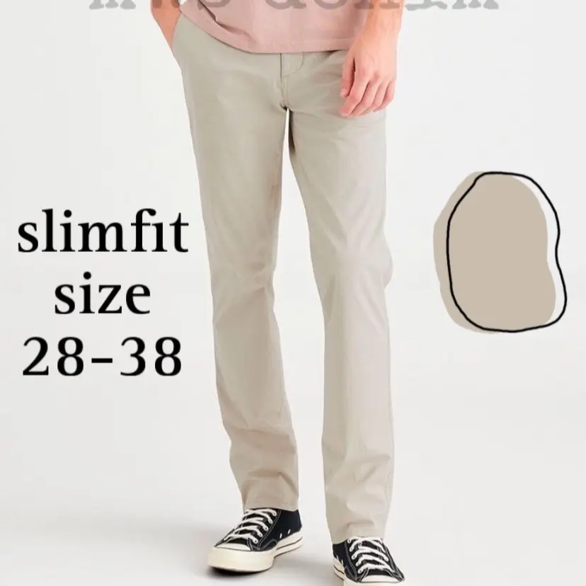 Celana Chinos Slim fit Panjang Pria Chino Panjang Slim fit Eksklusif Casual Formal Abu Kantong Lembut Nyaman Twill Army Combed