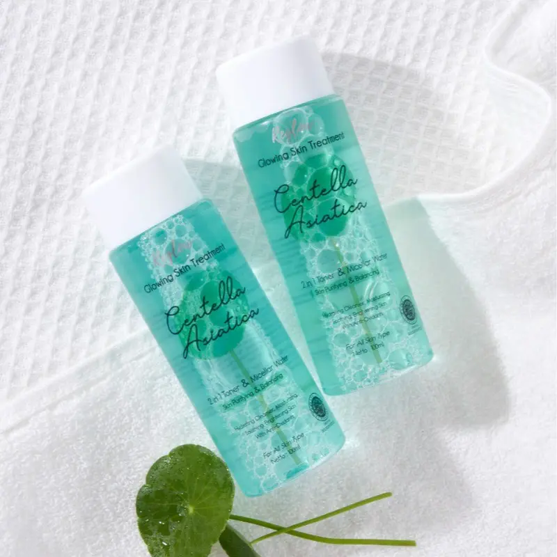Reglow Skincare New Toner 2 in 1 & Micellar Water Dr Shindy Original Pembersih Pelembab Wajah 6