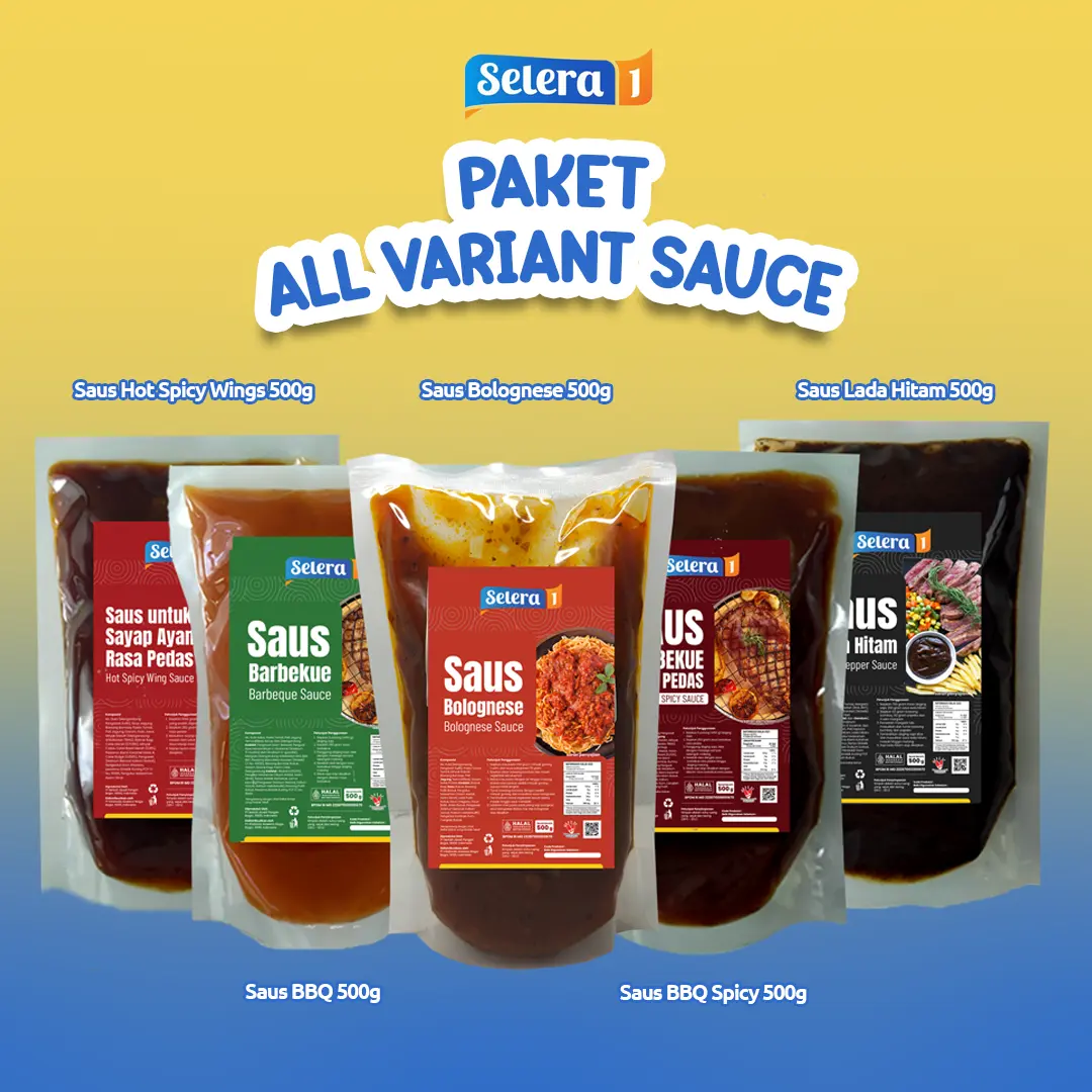 Selera1- PAKET ALL VARIANT SAUCE