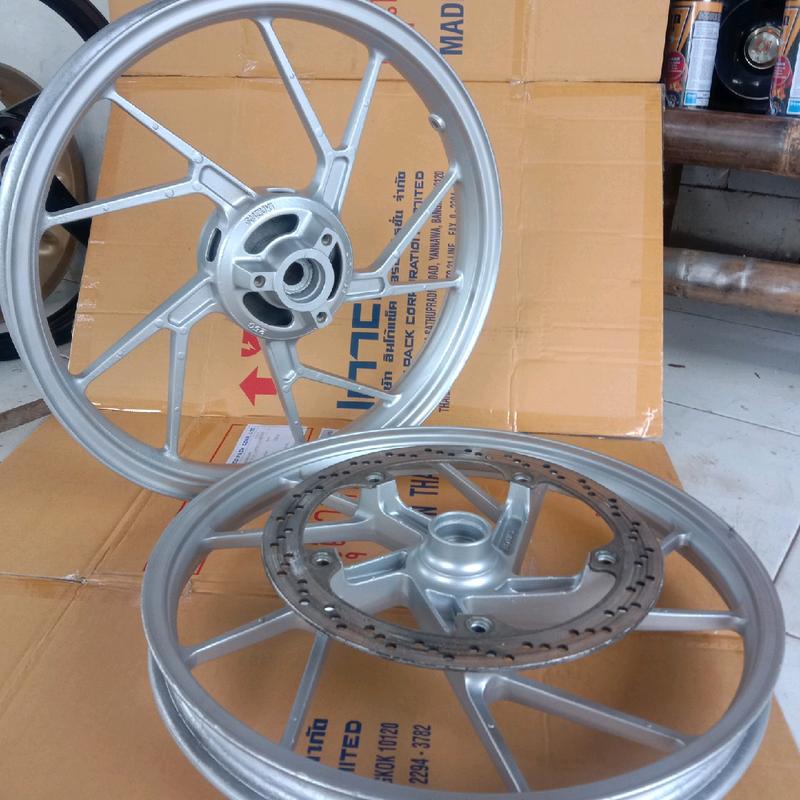 Velg Pelk Pelek Racing Depan Belakang Motor Satria Fu Lama / Fu Facelift/ Fu Thailand 1