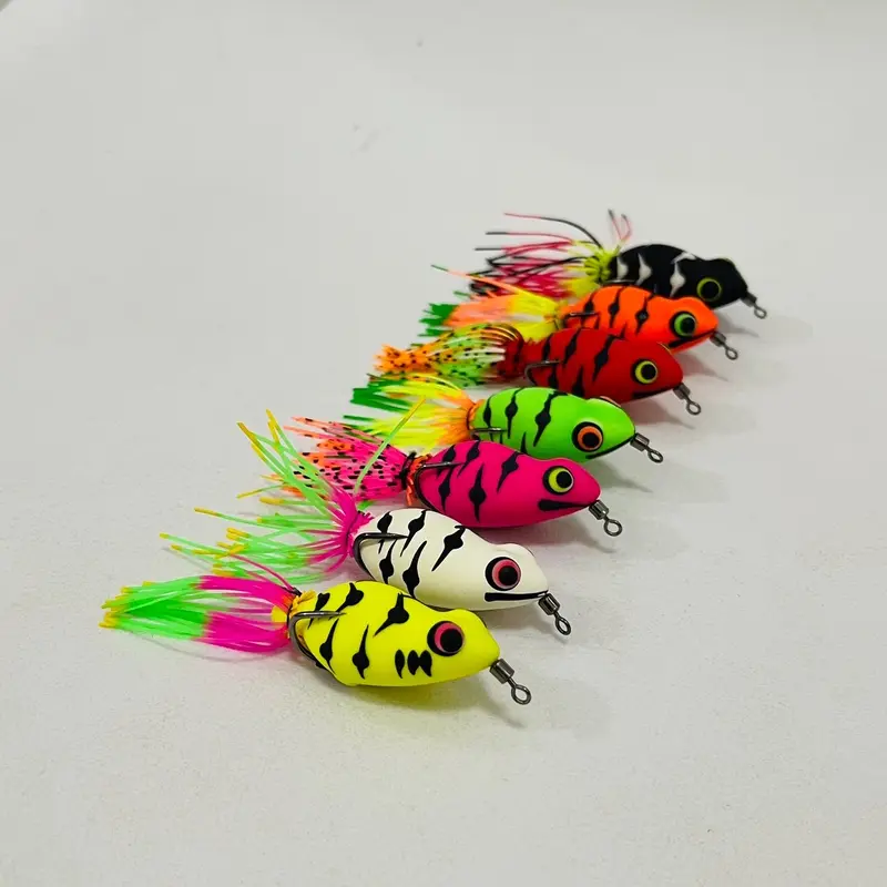 PROMO SOFT FROG SKIRT BERDIRI  4CM 6GRAM || UMPAN CASTING IKAN GABUS DAN TOMAN 0