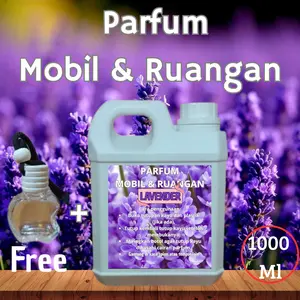 PARFUM CAR & ROOM REFIL PARFUM MOBIL LAVENDER 1 LITER FREE BOTOL APEL AROMA BEST SELLER
