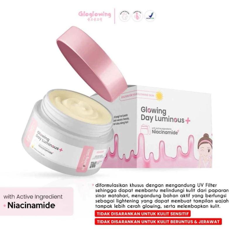 Gloglowing - Day Cream Luminous Day Glowing BPOM 10g 2