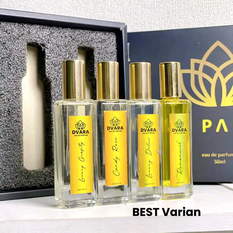ECER MURAH BEST SERIES DVARA PARFUM CEWEK COWOK WANGI TAHAN LAMA