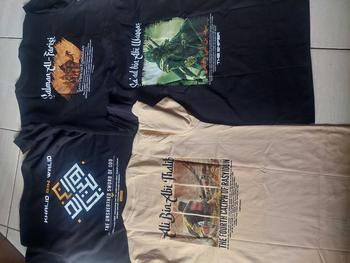 Product Review of Kepswah Official - Kaos Khalid Bin Walid Kaligrafi - Baju Sahabat Nabi Dakwah Muslim Islami - T-Shirt Combed 24s Pria Unisex from 🅸**0 0