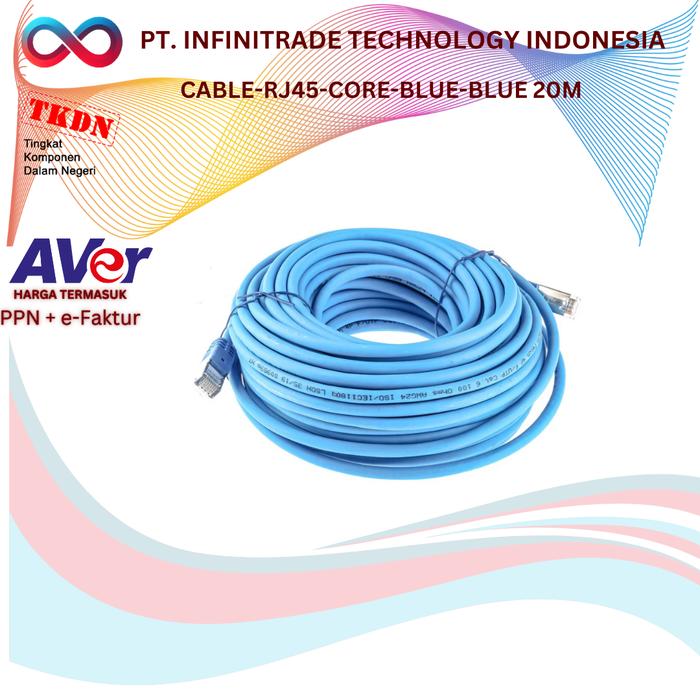 Jual CABLE-RJ45-CORE-BLUE-BLUE 20M - Kota Tangerang - PT. Infinitrade ...