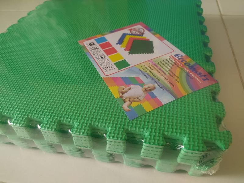 Puzzle Eva Foam Karpet  / Matras Lantai / Puzzle Polos alas Bermain 30X30x0,5 ISI 10 pcs Termurah 4