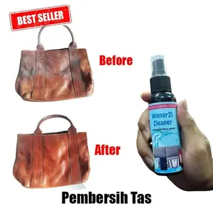 WINNER21 Cleaner Cairan Pembersih Tas Kulit Ampuh Pembersih Dompet Top
