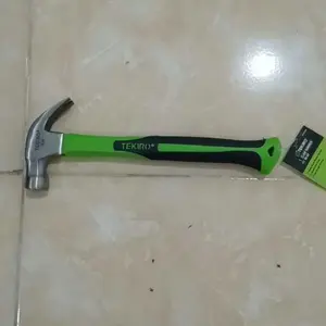 TEKIRO Palu Kambing 8 oz Martil Gagang Fiber Cungkil Paku Claw Hammer