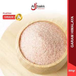 Garam Himalaya 500gr Himalayan Pink Salt Organik Alami Masakan Bahan Natural