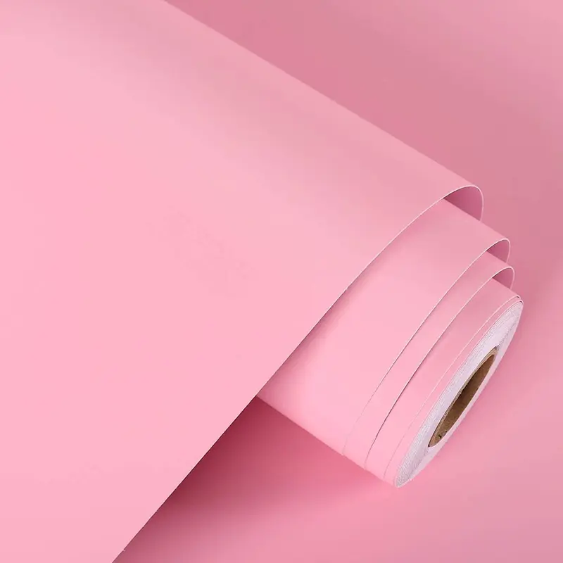 PROMO - WALLPAPER STICKER DINDING MOTIF POLOS PASTEL WALLSTICKER KAMAR TIDUR AESTHETIC PREMIUM QUALITY BEST SELLER !! Kertas Pvc 4