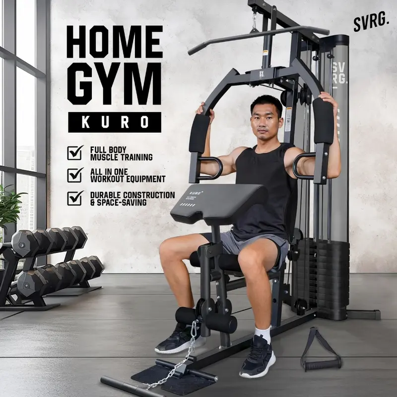 Kuro Home Gym SVRG Equipment Gym Machine Strength Training