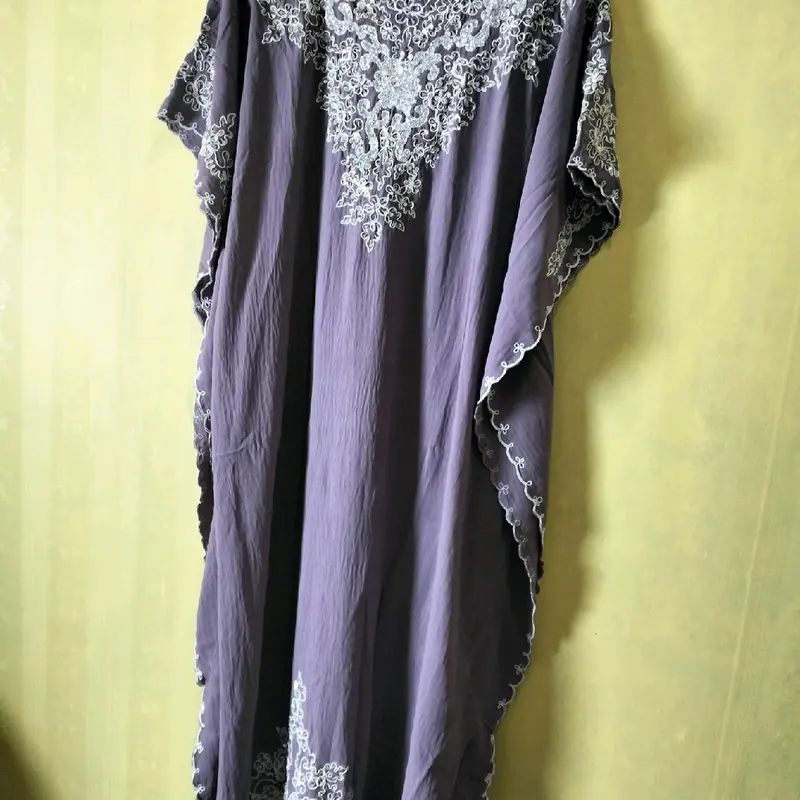 Kaftan bahan Crinkle premium lembut 1