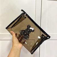 Gambar Dr. Storage Tas Kosmetik Transparan PVC Motif Beruang Tas Penyimpanan Make Up Anti Air AO020 - Xtra kecil - Bear dari Dr. Storage Kota Bekasi 3 Tokopedia