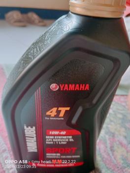 Product Review of Oli Yamalube Sport 10W-40 1L 1000ml from u**7 0