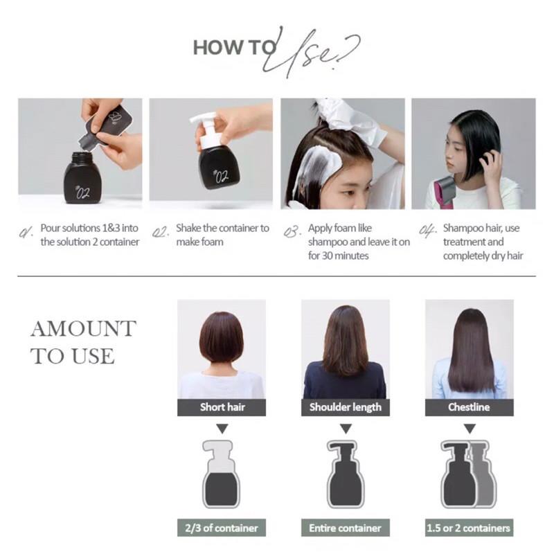 MISE EN SCENE HELLO BUBBLE HAIR COLOR 2