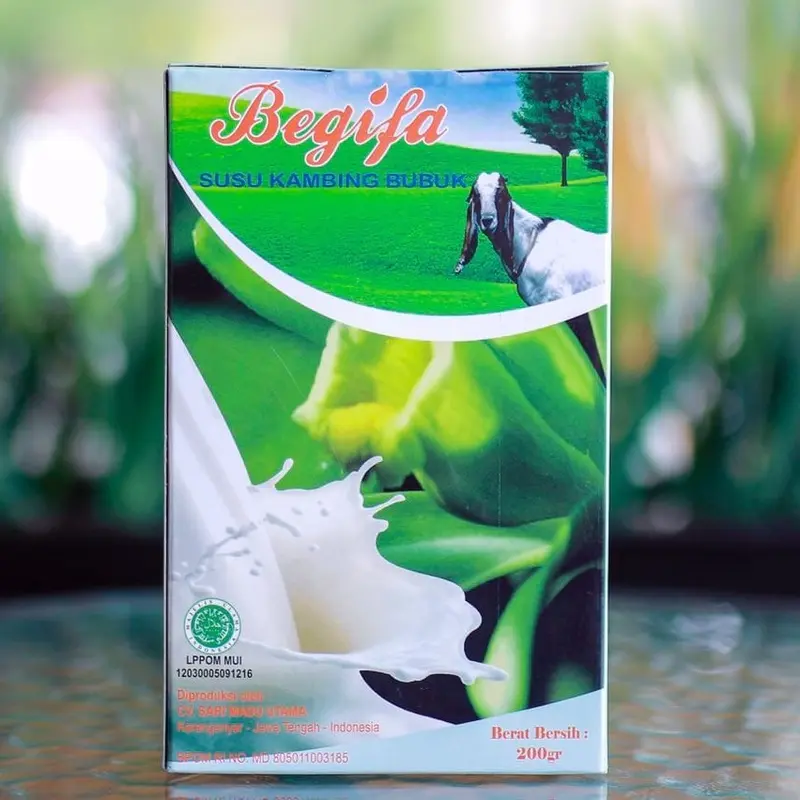 Begifa Susu Kambing Etawa Murni + Krimer Bubuk Original 200 gram Dairy Milk 0
