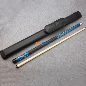 Tas Billiard Keras Leather PU 1/2 Kompartemen Ringan Kokoh Tas Aksesoris Billiar Kecil Tidak Termasuk Stick