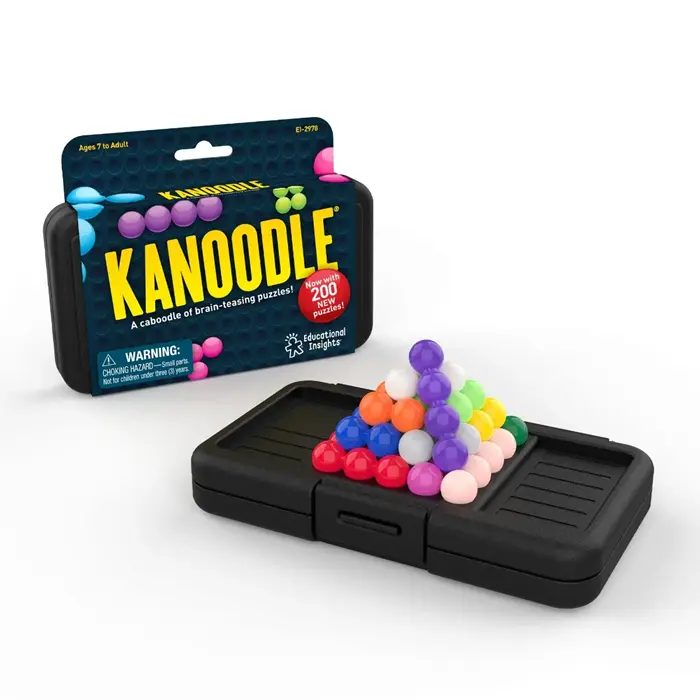 Educational Insights Kanoodle Brain-Bending 2D And 3D Logic Puzzle Game, Mainan Edukasi Logika 2D & 3D untuk Anak Dan Dewasa 5