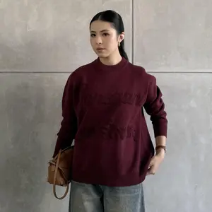 GONEGANI OFFICIAL - Sweater Unisex Bahan Cotton Knit Premium Boxy Sweater