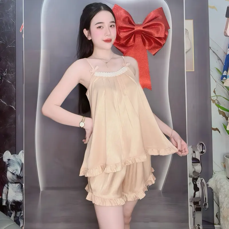 2 dây (40-75KG)GẤM XƯỚC ÁNH KIM, MỀM MỊN , PHỐI REN VÀ BÈO CƯNG CHO NỮ! | BigBuy360 - bigbuy360.vn