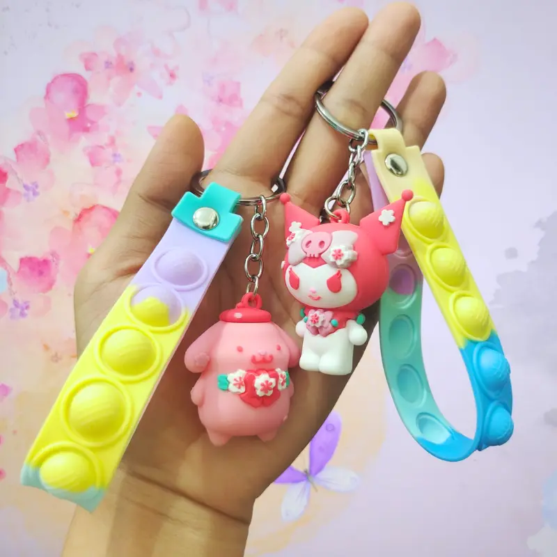 SR31 Gantungan Kunci Karakter Lucu Keychain Gantungan Tas Gantungan Kunci Motor 4