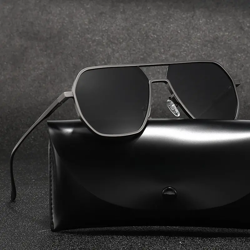 Polarized Sun Eyeglass Driving Sun Glasses for Men Women Classic Aviator Sunglasses UV Mirrored Lens Retro Shades