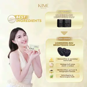 KIME LUMINIZING JEJU BRIGHTENING SOAP BPOM