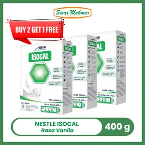 [BELI 2 GRATIS 1] Nestle Isocal Rasa Vanila 400gr Susu bubuk